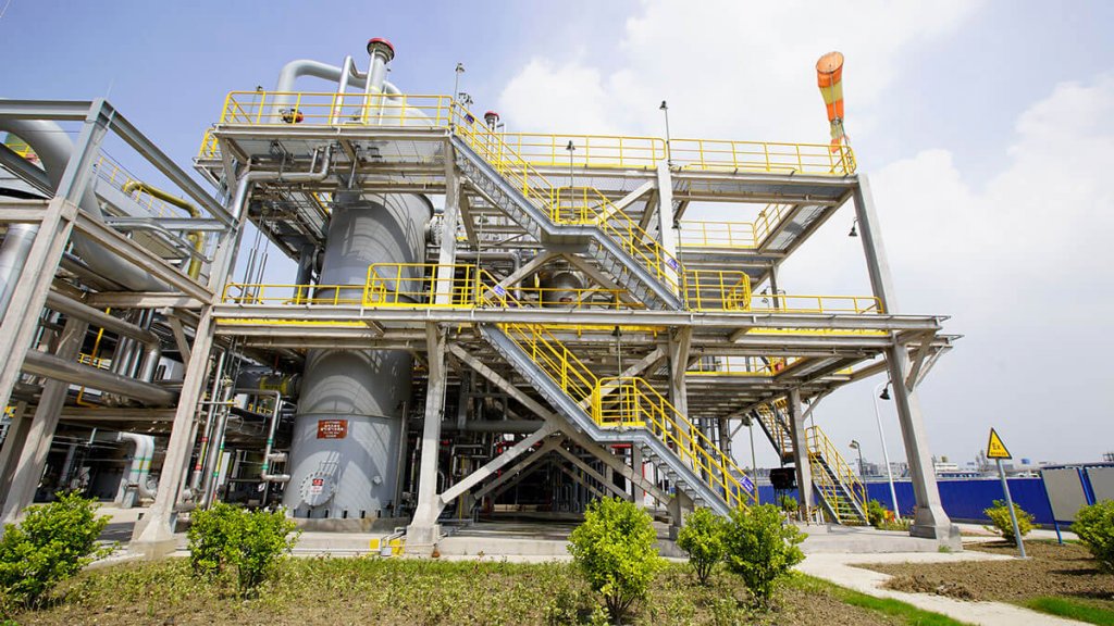 Chlor-alkaline facilities- Hydrogen treatment