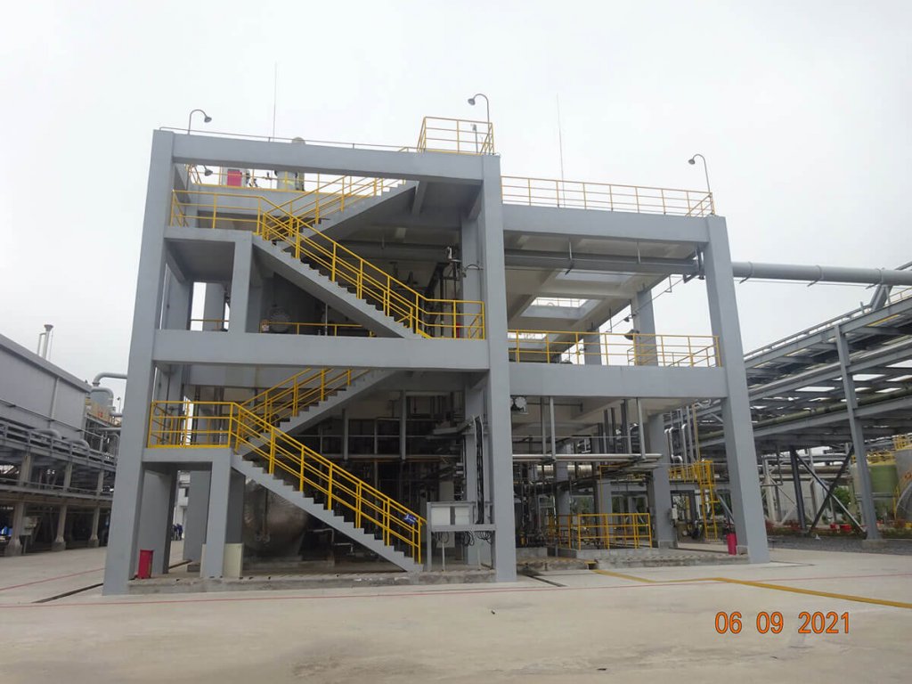 Chlor-alkaline facilities - chlorine treatment